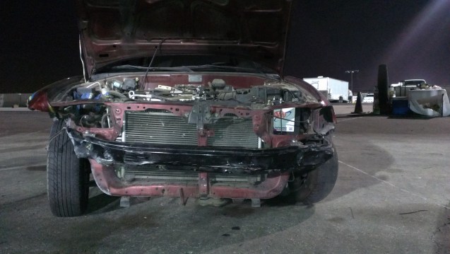 Tragedy struck my front suspension . . .