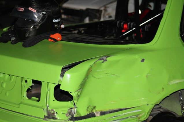 Was very lucky that the crash damage was not too bad, just cosmetic