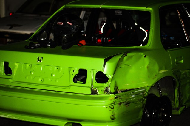 Was very lucky that the crash damage was not too bad, just cosmetic